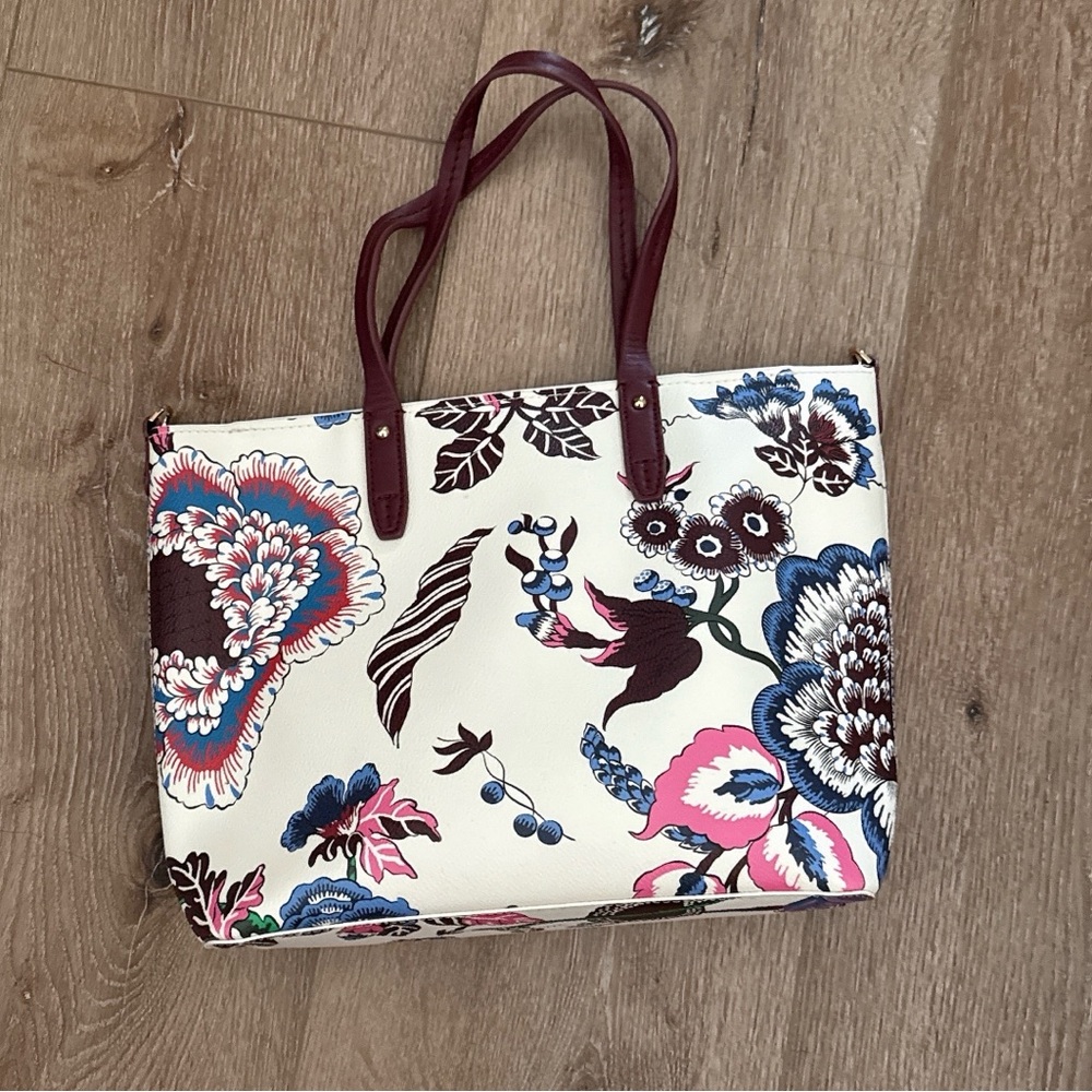 Tory Burch Rory Printed Tote - Picture 4 of 6